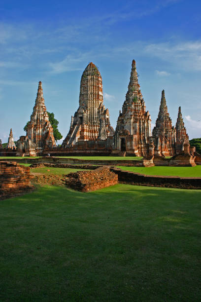 Old Temple wat Chaiwatthanaram of Ayutthaya Province (Ayutthaya Historical Park), Thailand