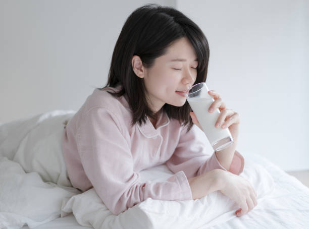 istock woman lying on the bed 1424808347