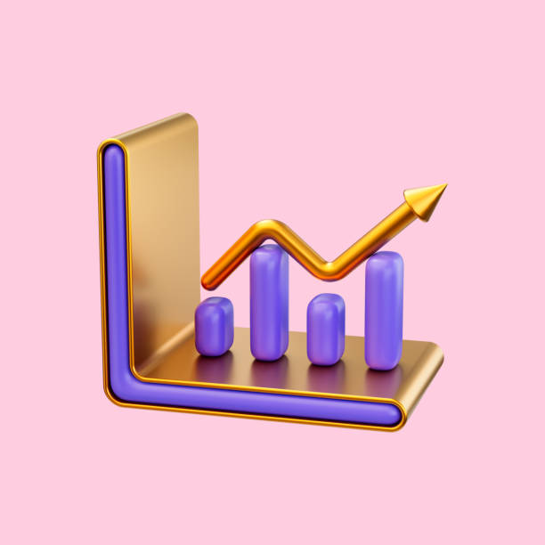 istock business chart up icon 3d render concept for reports investing and 1424809043