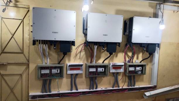 istock Solar energy system sungrow inverter, solar energy controller,solar system stock photo 1424813735