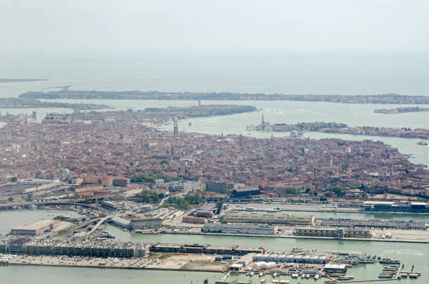 istock Aerial View of Venice Historic Centre 1424821221