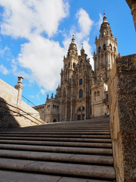 istock Santiago Cathedral facade from downstairs 1424823232