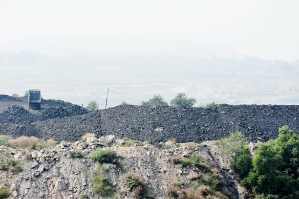 istock Cole mining site at Jhariya, Dhanbad, Jharkhand in India 1424827663