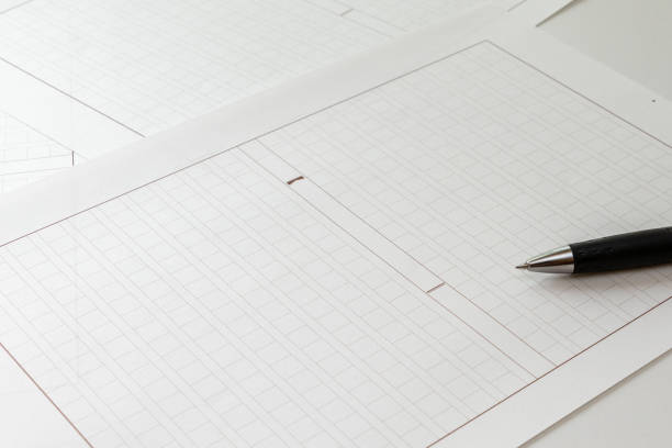 istock Japanese writing papers on the desk 1424829662