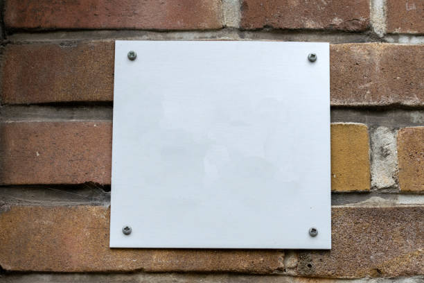 istock Close Up Empty House Number At Amsterdam The Netherlands 1424839256