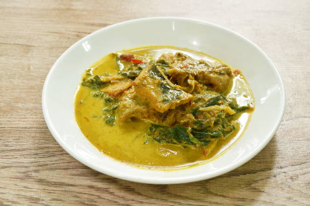 istock spicy spicy slice stingray fish in coconut milk curry 1424841528