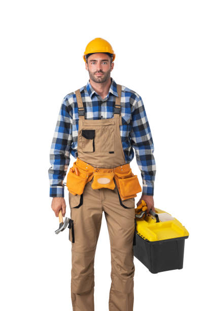 istock Contractor worker in coveralls 1424860623