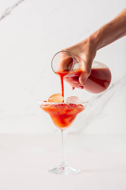 istock Alcoholic drink with tomato juice 1424866473