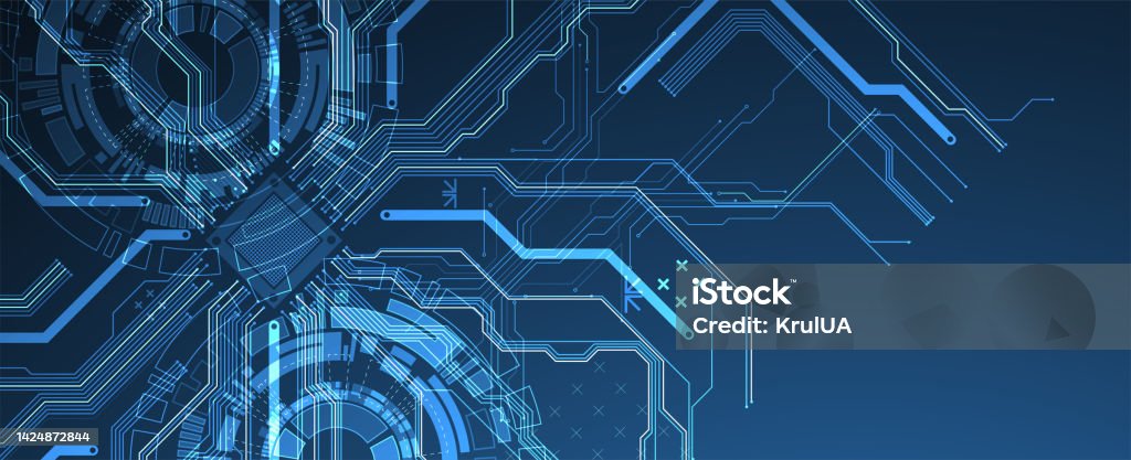 Topic Cpu Abstract Background On Technological And Scientific Topics Cpu Concept ...