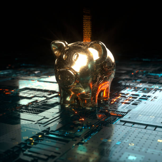 istock Digital Piggy Bank 1424891332