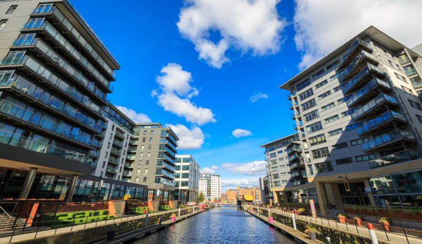 istock Leeds dock apartments and offices 1424897319