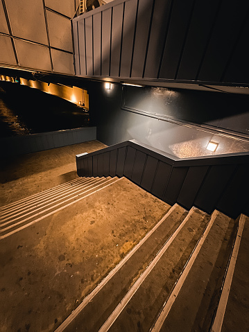 Stairs and angles.