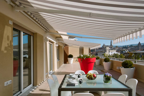 external view of a terrace