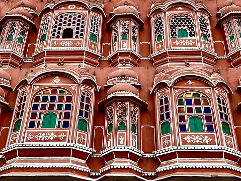 Hawa Mahal - the popular 'Palace of Winds' in Jaipur, Rajasthan, India.