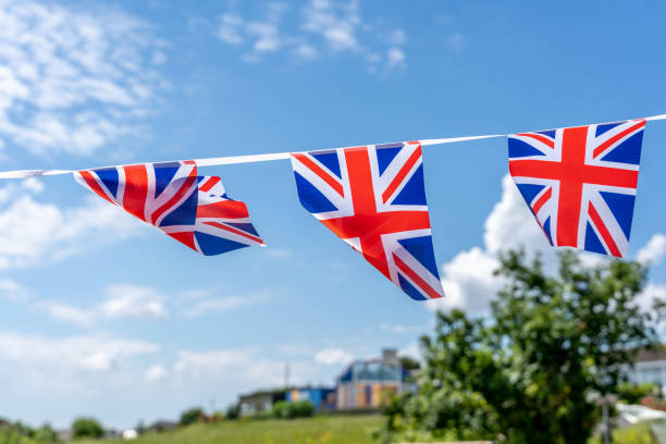 istock UK Union Jack flag bunting 1424907797