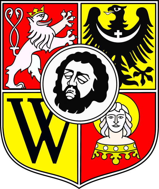 istock Coat of arms of Wroclaw - Poland. 1424922320