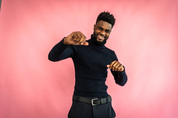Portrait man studio