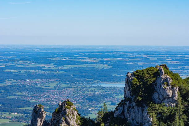 Munich view from Kampenwand.