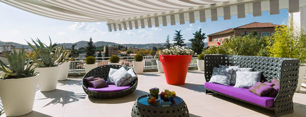istock exterior view of a modern terrace 1424937061