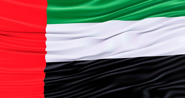 istock National United Arab Emirates flag background, 1424940798
