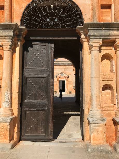 istock Greece - Crete- Monastery Agia Triada Tzagaroli 1424946817