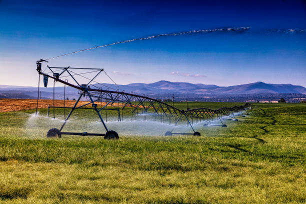 Irrigation Machinery stock photo