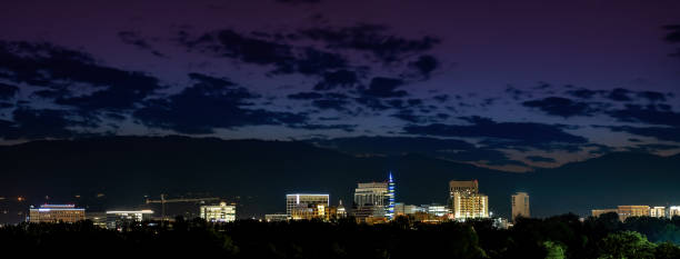 istock Panoramic view of Boise downtown skyline 1424954674