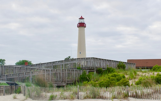 lighthouse in Cape May, New Jersey
