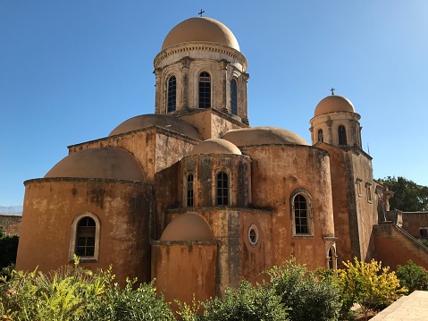 Greece - Crete - Monastery of agia triada tzagaroli near Chania (chania)
