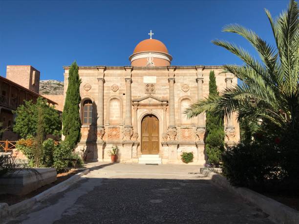 Greece- Crete - Moni Gouvernetou Monastery