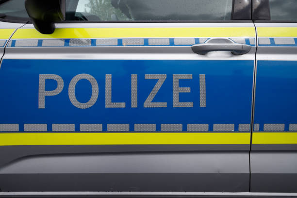 istock Typical police vehicle in germany 1424976804