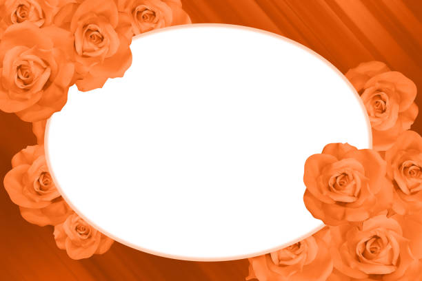 A heart shape cut out of pink paper that exposes a bed of red roses.