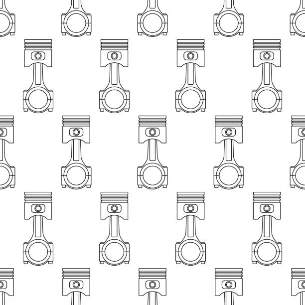 Engine Patteren Vector 90+ Reciprocating Engine Stock Illustrations, Royalty-Free Vector ...