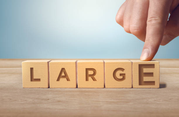 istock Large word written with cooden cubes 1425013468