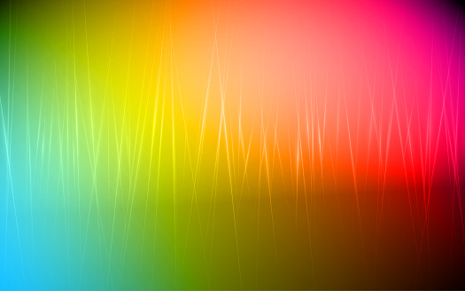 Modern bright multi-colored blurred smooth summer abstract rainbow vector background