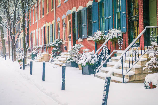 Philadelphia in winter