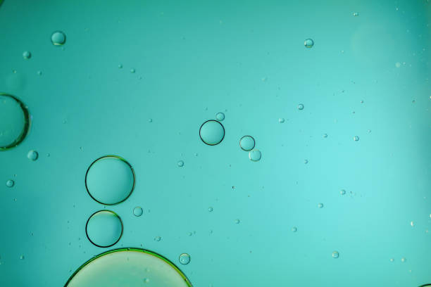 istock abstract blue background of oil drops 1425081275