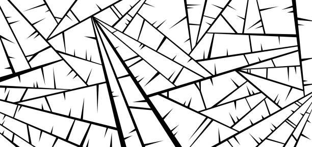 zamrożone naturalne tło. tekstura powierzchni lodu. mroźny zimowy mroźny wzór wektorowy. piękne przezroczyste zamrożone tło - backdrop decoration frost ice stock illustrations
