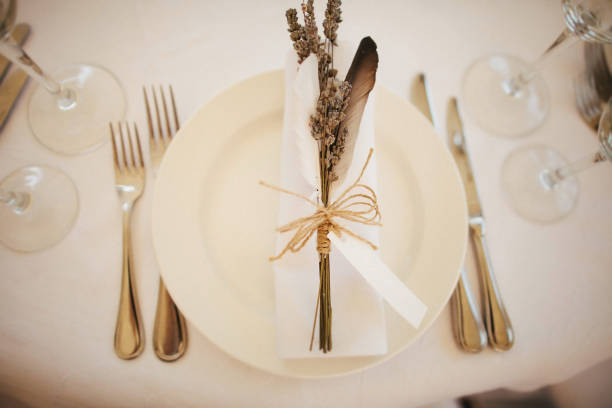 istock Decorated served table for wedding party or other event 1425113720