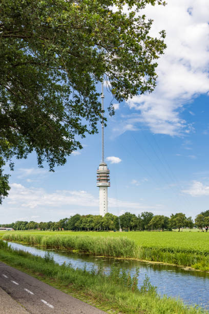 istock Landscape with transmission tower Smilde The Netherlands 1425117308