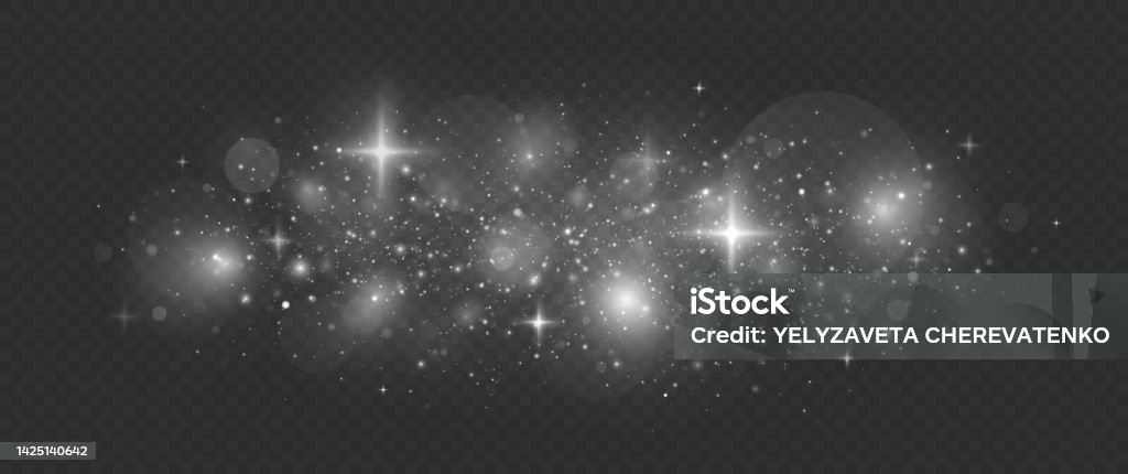 Magic Dust Effects Sparkling Magic Dust Particles Glowing Dust Particles Effect Stock ...