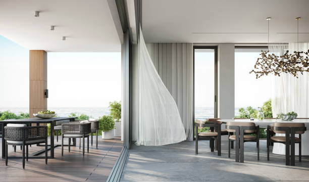 istock 3D rendering of a modern home interior 1425142559