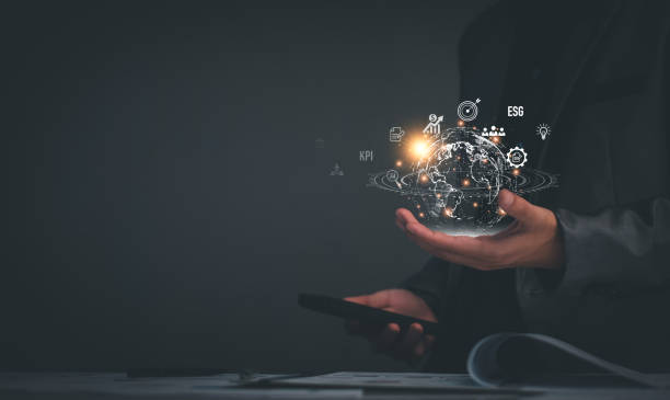 istock Digital business planning online network. Businessmen use smartphone digital online analytics technology, start up planning, long term investment planning, financial stability, stock market analysis. 1425144729