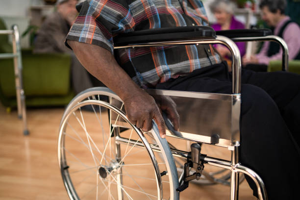 istock An unrecognizable person sitting in a wheelchair 1425145840