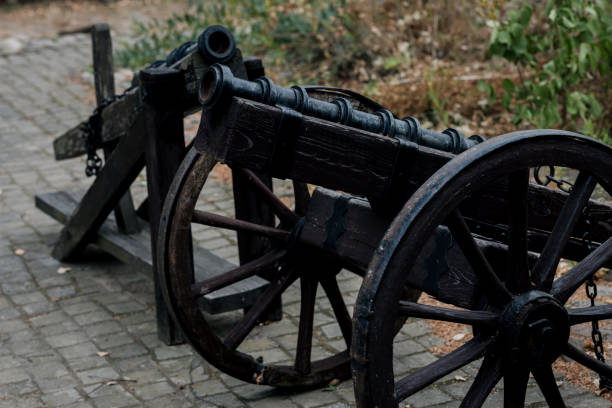 istock A cannon that shoots cores. 1425152554