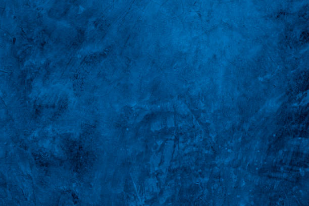 istock Old wall pattern texture cement blue dark abstract  blue color design are light with black gradient background. 1425160027