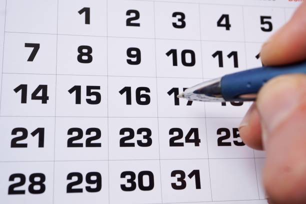 istock calendar to record appointments and events 1425169166