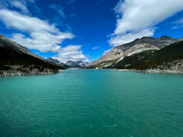 Impressive Cancano dam near Valdidentro in Italia
