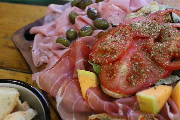 istock Salami jamon bacon set, italian smack 1425178200