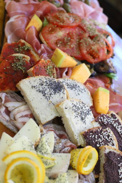 istock Salami jamon bacon set, italian smack 1425178222